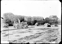 Базилика Леонтия непосредственно после раскопок 1907 г
