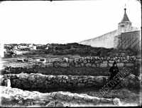 Атриум Уваровской базилики после раскопок