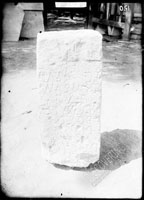 Latin inscription on gravestone