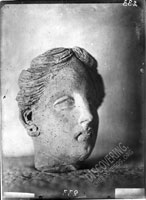 Женская голова. Фрагмент статуи