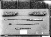 Bronze, probably medical instruments. Nos. 1167-68/10