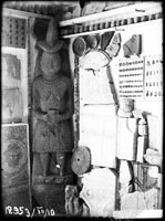 Display in the Warehouse of Local Antiquities: mediaeval architecture and sculpture department