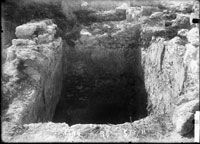 Fish-salting cistern near Kane's Battery, at it outer side