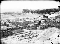 Позднесредневековые помещения раскопок 1913(?) г