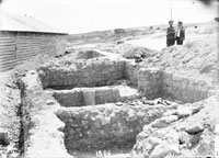 Excavations near Kazachya Bay
