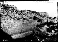 1926 excavation trench
