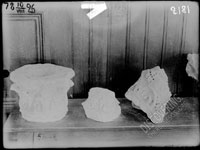 Early mediaeval architectural fragments (capitals) from the past years excavations 