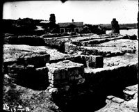 Western Basilica and early mediaeval church above a tomb