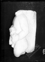 Marble statuette of Hercules and Cerberus