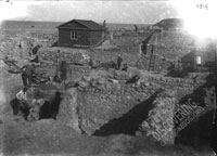 General view of north-east half aster excavations