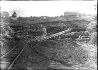 General view of the excavation after the works finished